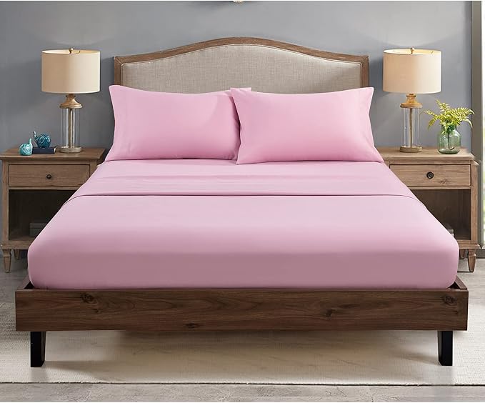 FreshCulture Twin Fitted Sheets, Bulk Pack of 6, Deep Pocket, Soft Microfiber - Image 7