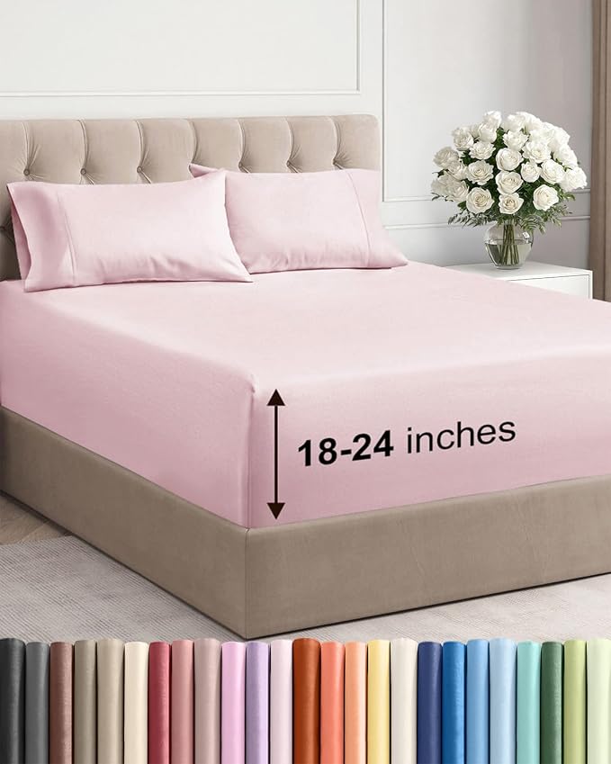 Extra Deep Cal King Sheet Set by CGKUnlimited