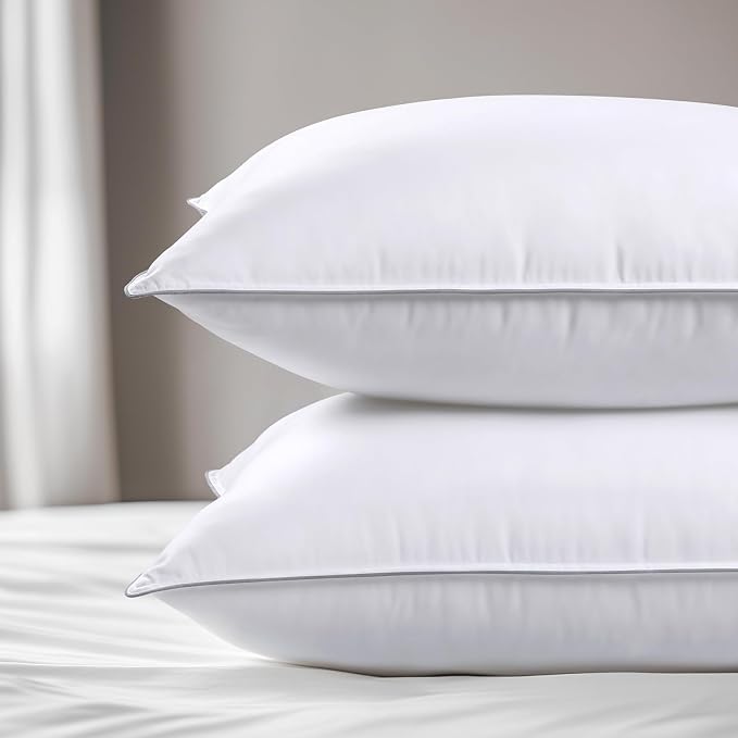 viewstar Bed Pillows King Sizes Set of 2, Hotel Quality Cooling Down by Viewstar