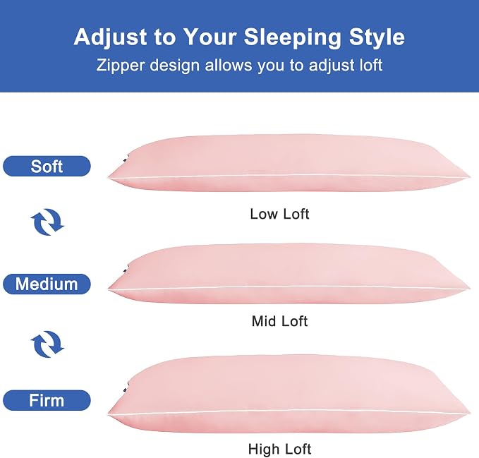 YZ HOME Memory Foam Body Pillow Insert - Image 7