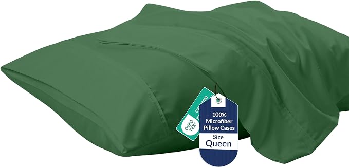 Royale Linens Queen Pillowcase Set of 2 by ROYALELINENS