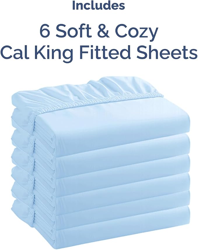 Cal King Size Fitted Bed Sheet - Image 4