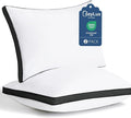 CozyLux Pillows King Size Set of 2, Soft and Supportive 3D Down Alternative Bed by CozyLux