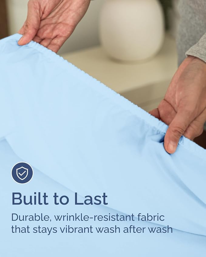 Cal King Size Fitted Bed Sheet - Image 6