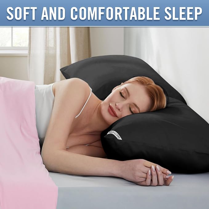 Piwaal Bed Pillows King Size 4-Pack - Image 5
