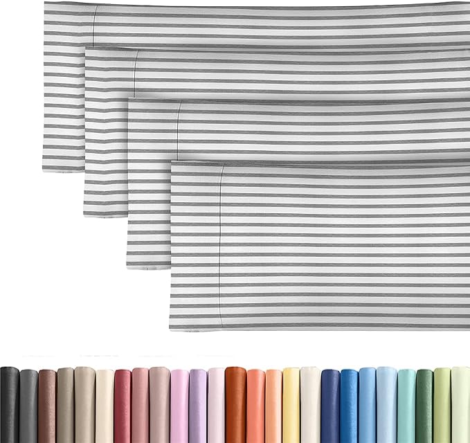 Body Pillowcases Set of 4-20x54 Long Body Pillow Case by CGKUnlimited