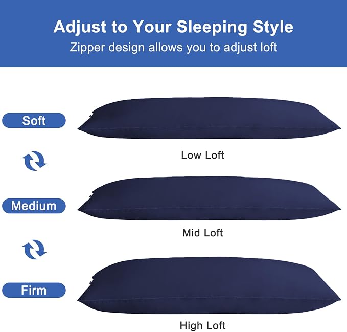YZ HOME Memory Foam Body Pillow Insert - Image 7