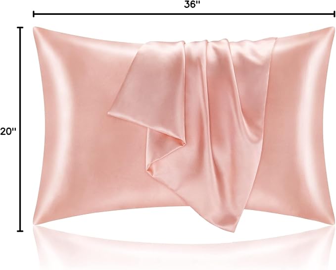 BEDELITE Satin Pillowcase for Hair and Skin, Super Soft and Cooling Similar to - Image 10