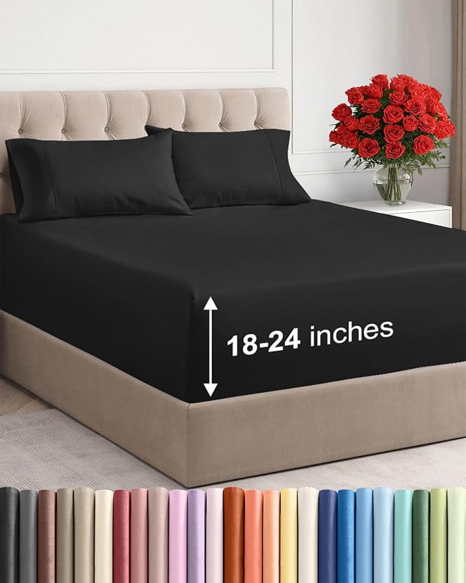 Extra Deep Twin Sheet Set by CGKUnlimited