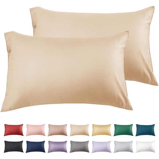 Warmstar Cotton Pillow Cases Standard Size Set of 2, 600 Thread Count by Warmstar