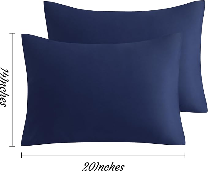 NTBAY Toddler Pillow Cases Set of 2, 2 Pack Brushed Microfiber 14x20 Pillow - Image 9