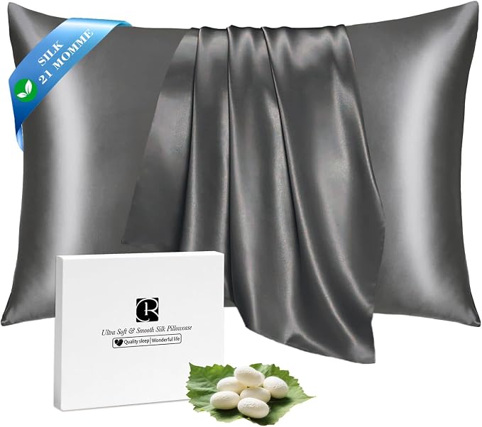 Ravmix 100% Silk Pillow Cases by Ravmix