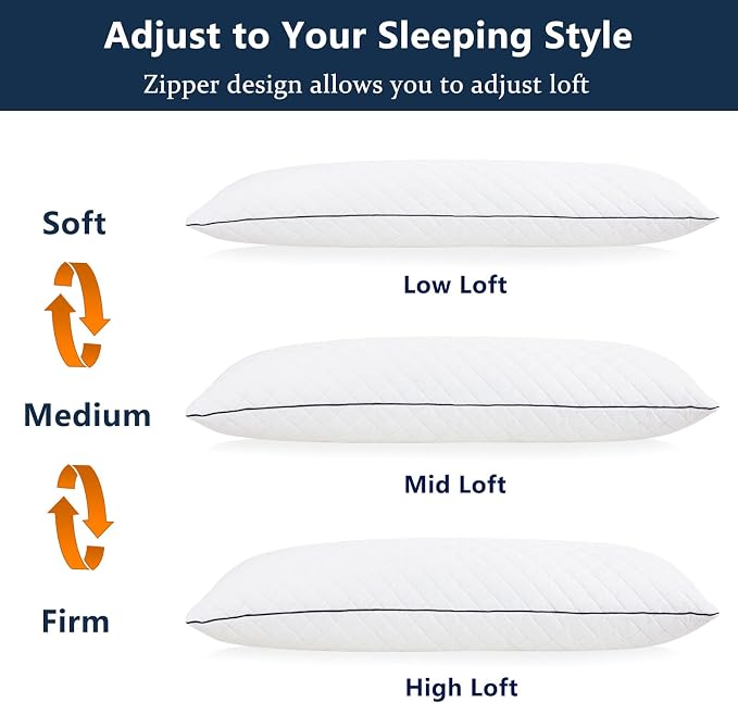 1 MIDDLE ONE Body Pillow, Memory Foam Body Pillows - Image 6