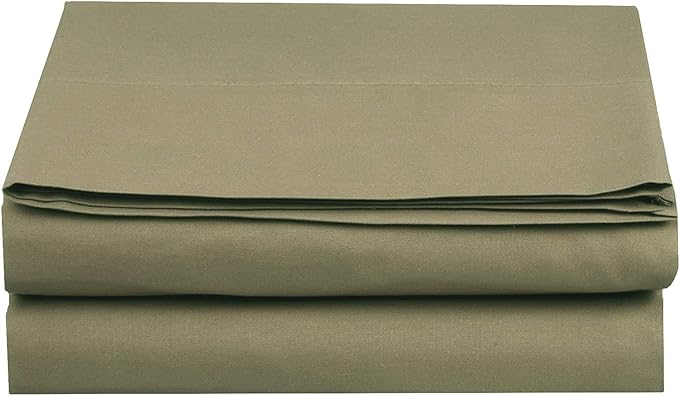 Elegant Comfort Premium Hotel Quality 1-Piece Flat Sheet, Luxury and Softest by ELEGANTCOMFORT