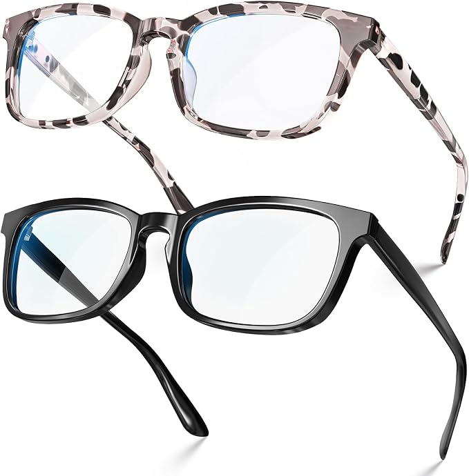 VISOONE Blue Light Blocking Glasses Square by VISOONE