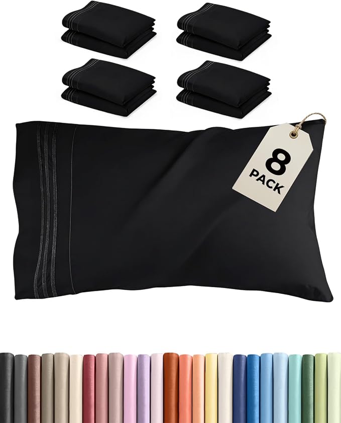 King Pillow Cases Set of 8 by CGKUnlimited