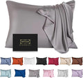 Mulberry Silk Pillowcase for Hair and Skin, King Size Cooling Silk Pillow Case by SIYUAN