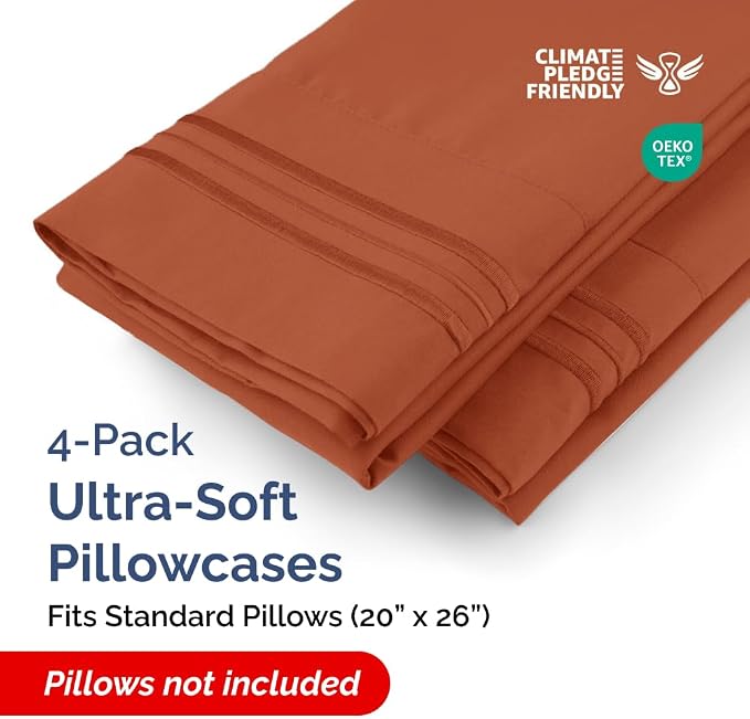 Standard Pillow Cases Set of 4 - Image 2
