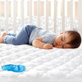 Mini Crib Mattress Protector 38" x 24" Sheets Fitted Waterproof Mini Crib by Bilobanbabybedding