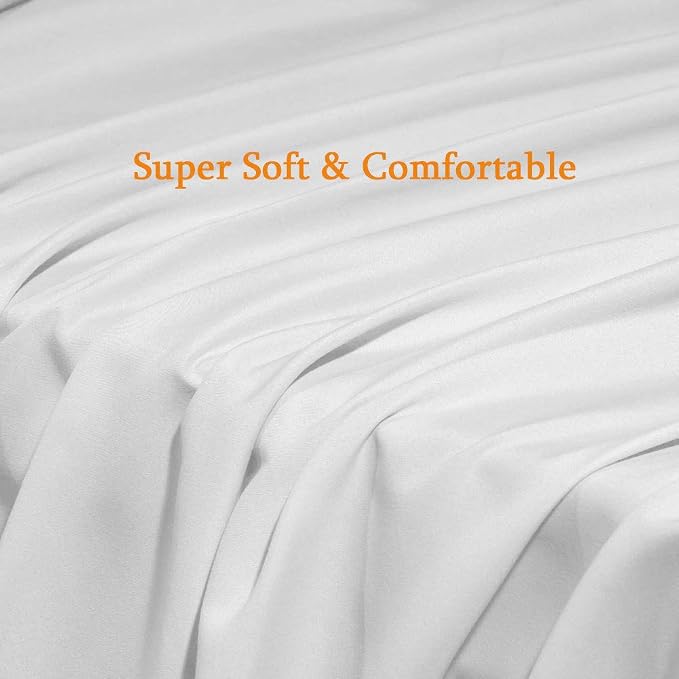 SONORO KATE Bed Sheet Set Super Soft Microfiber 1800 Thread Count Luxury - Image 6