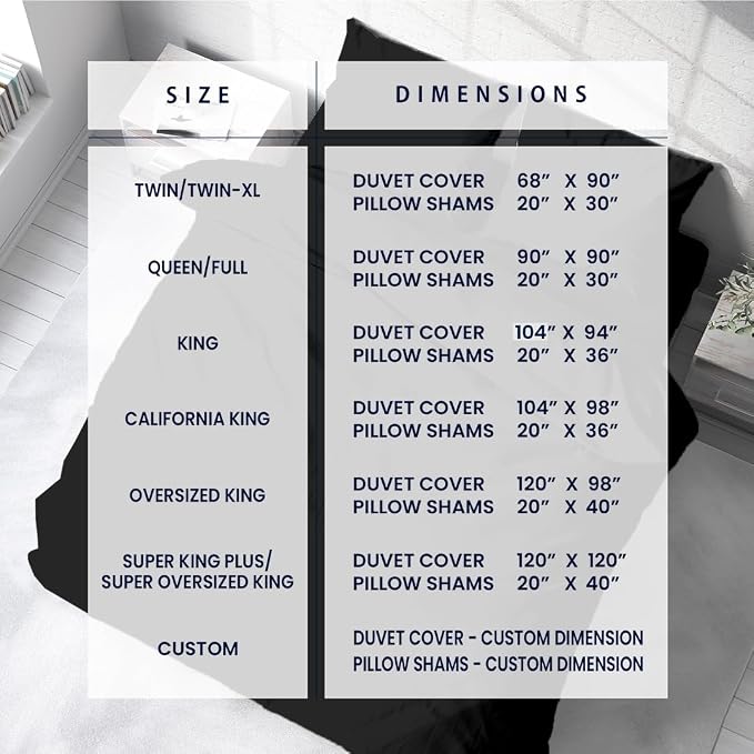 Kotton Culture 3 Pc Duvet Cover Queen Size/Full Size Set-100% Egyptian Cotton - Image 3