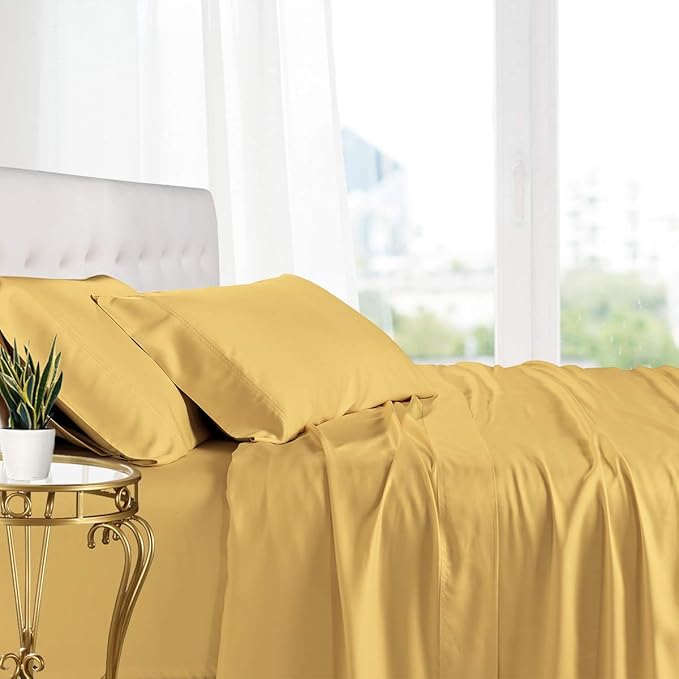 Royal Hotel Bedding 100% Natural Viscose Made from Bamboo Sheets, Soft Cooling - Image 3