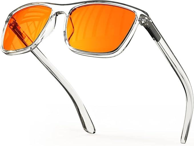 Bloomoak 100% Red Lens Blue Green Light Blocking Glasses- Dual AR Coatings by Bloomoak