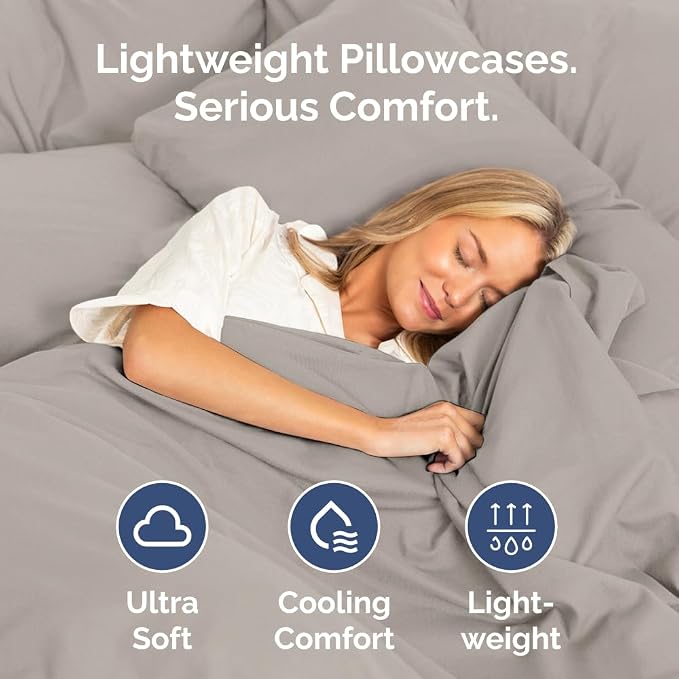 Body Pillowcases Set of 4-20x54 Long Body Pillow Case - Image 3