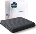 YnM 12lbs Weighted Blanket for Adults, Cotton Heavy Bed Throw Blanket by YNM