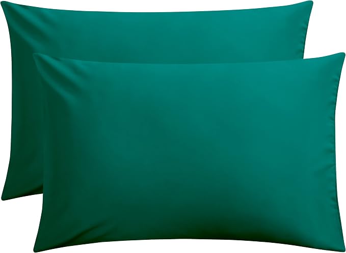 FLXXIE Pillow Cases Queen, Soft Microfiber Pillow Covers by FLXXIE