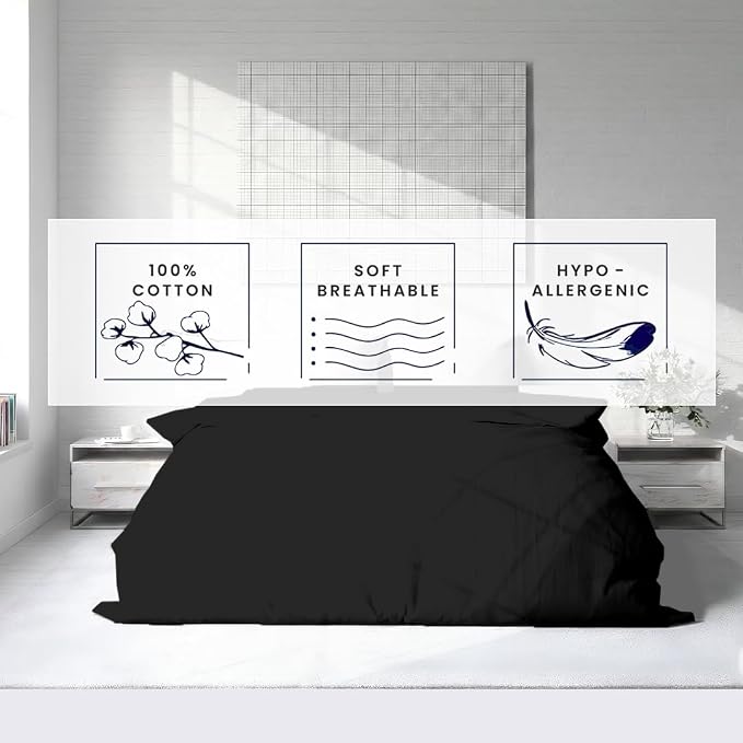 Kotton Culture 1 Pc Twin XL/Twin Duvet Cover Only-100% Egyptian Cotton 600 - Image 5