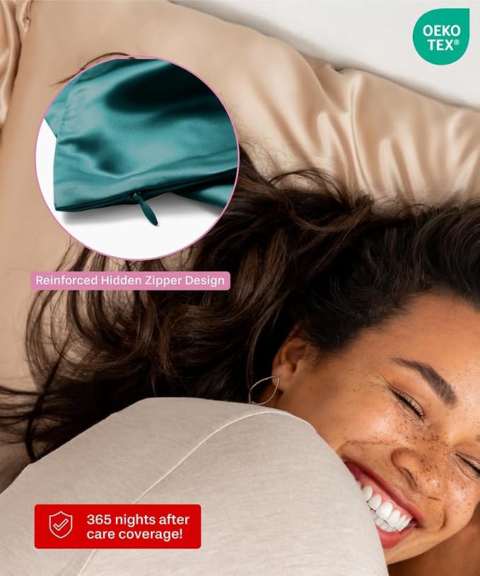 SUNDAYSILKS™ Premium Silk Pillow Cases | 100% Mulberry Silk Pillowcase - Image 5