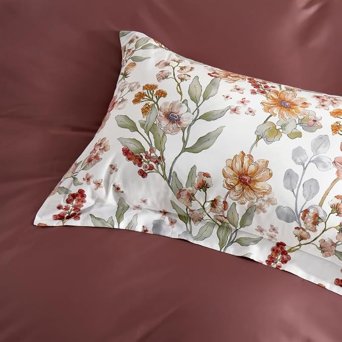 OAITE Duvet Cover Set, 100% Cotton Comforter Cover - Image 3