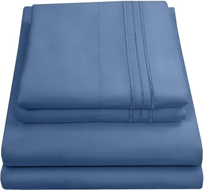 Queen Size Bed Sheets by SweetHomeCollection