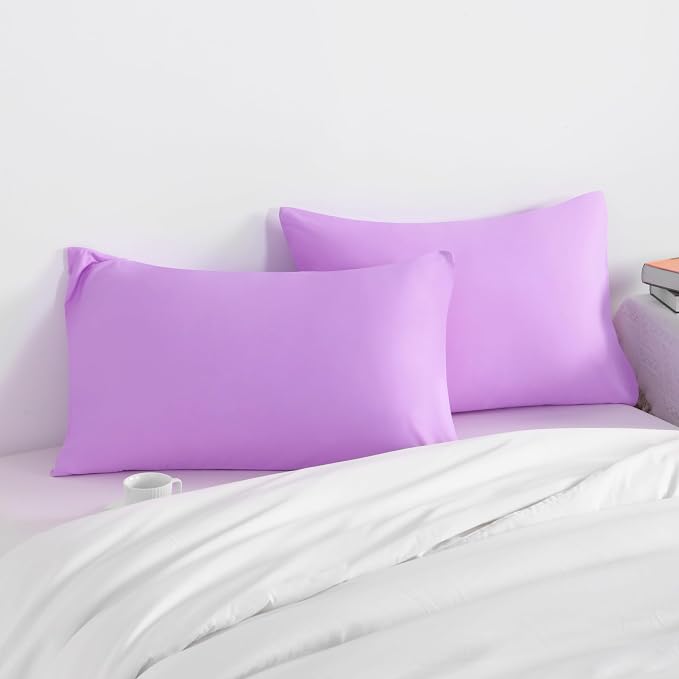 NTBAY Toddler Pillow Cases Set of 2, 2 Pack Brushed Microfiber 14x20 Pillow - Image 2