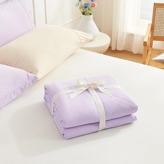 Cozy Bliss Cooling Comforter King XL Size, Cooling Blankets - Image 8