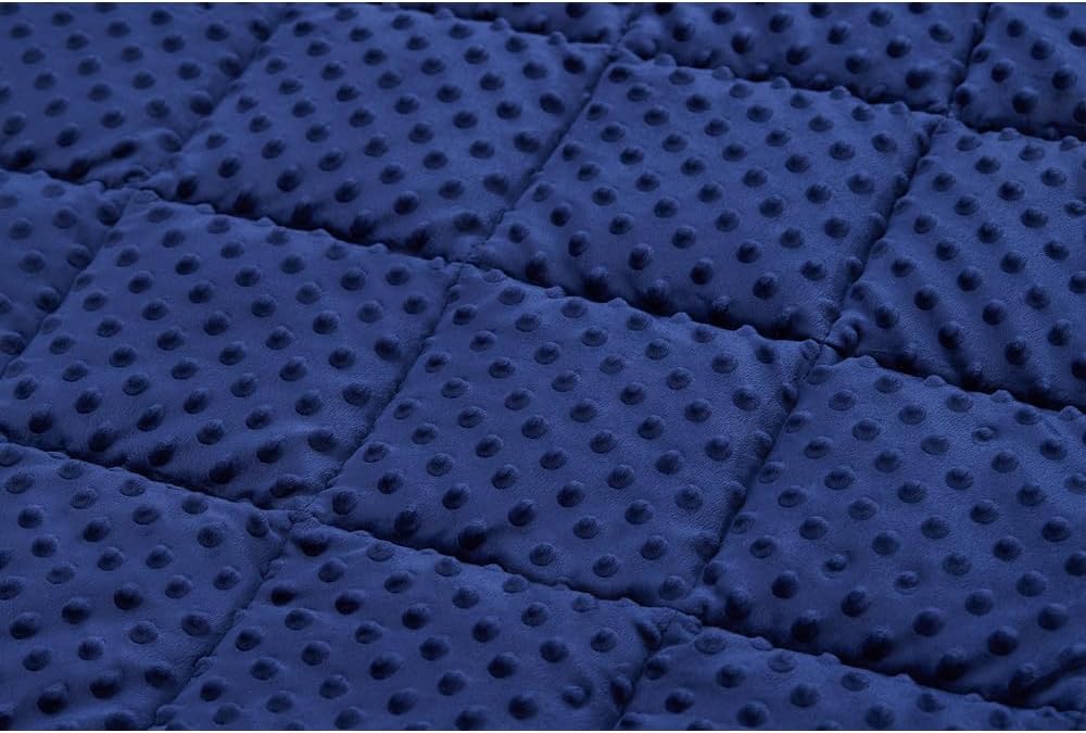 TONGDADA Minky Weighted Blanket | 40''x60'', 7lbs | Cozy and Soft Minky - Image 7