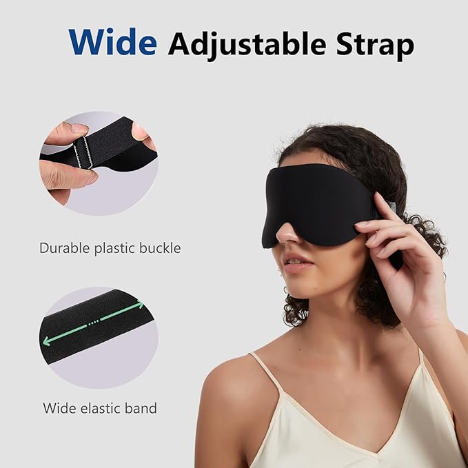 ALASKA BEAR 100% Blackout Sleep Mask - Image 5