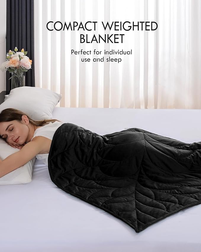 Kaisa Weighted Blanket for Adults, Soft Weighted Lap Blanket Machine Washable - Image 3