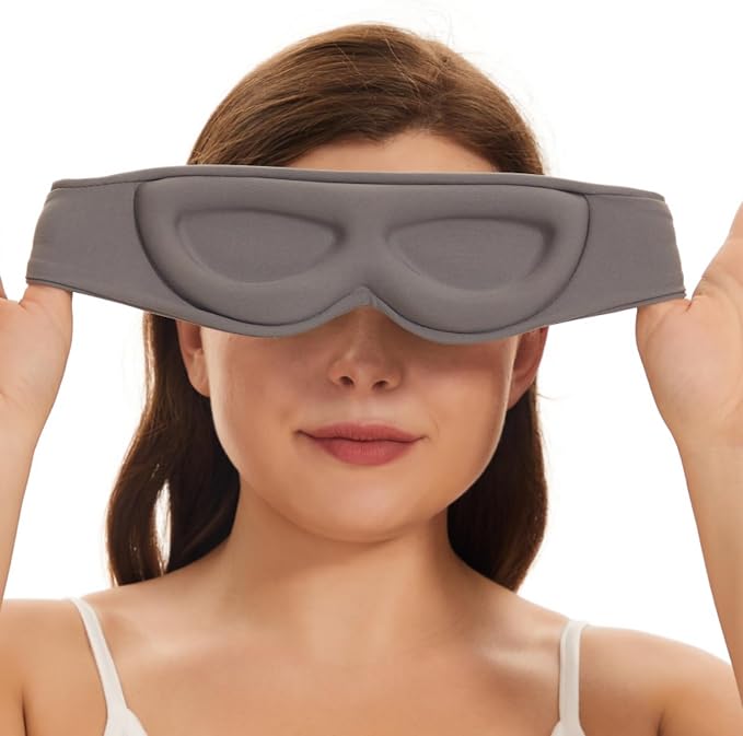ALASKA BEAR Sleep Mask for Side Sleepers Patented Design, Cup-Shaped and - Image 2