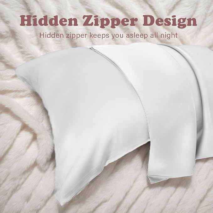 Mulberry Silk Pillowcase for Hair and Skin Standard Size 20"X 26" - Image 4
