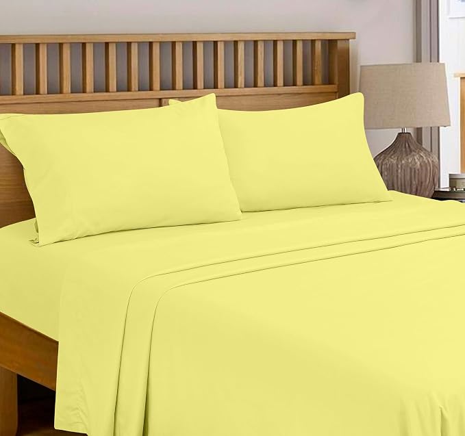 Royale Linens 300 Thread Count 100% Long Staple Combed Cotton Flat Sheet - Image 7