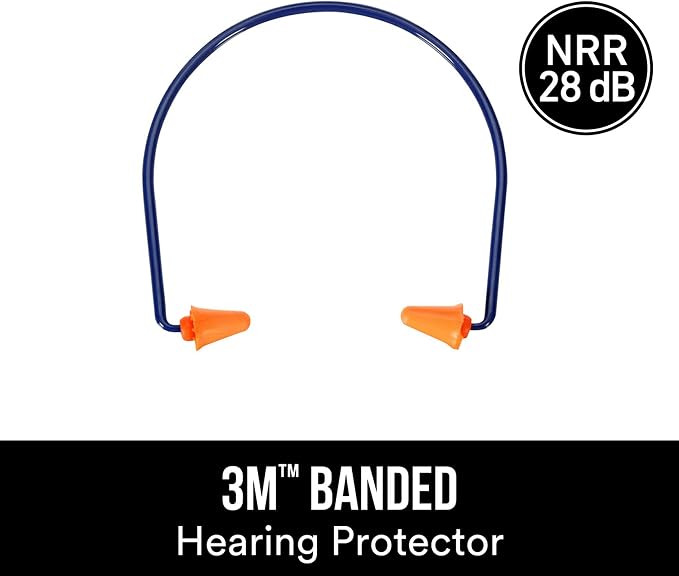 3M Safety Band Style Hearing Protector - Image 2