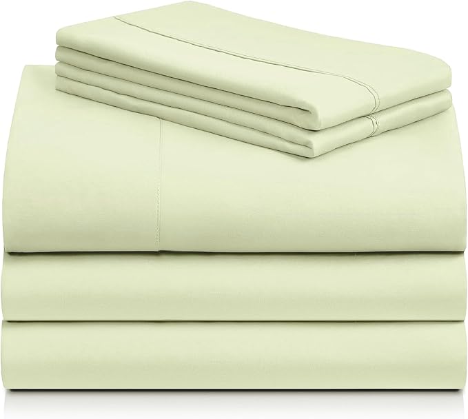 LuxClub 5 PC Sheet Set Bed Sheets Deep Pockets 16" Eco Friendly Wrinkle Free - Image 8