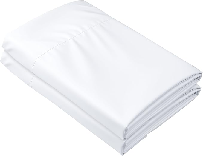HBHLFZ Twin Flat Sheets Only 2 Pack by HBHLFZLuxuryHomeLife