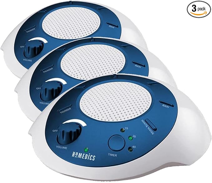 Homedics SoundSleep White Noise Sound Machine, Small Travel Sound Machine by Homedics