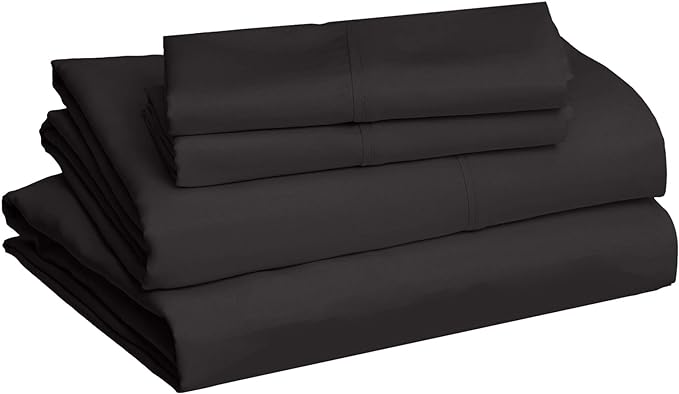 Amazon Basics Lightweight Super Soft Easy Care Breathable Microfiber 4-Piece - Image 2