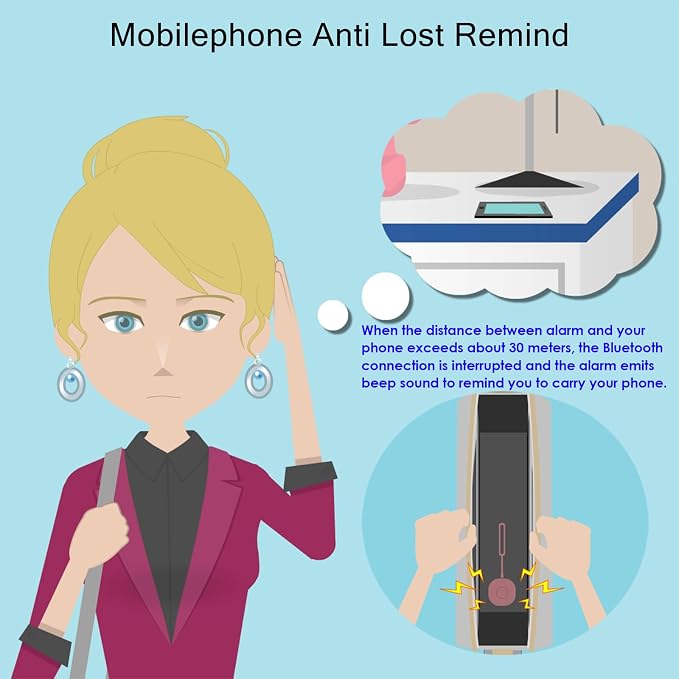5-in-1 Smart Personal Alarms for Women, 130dB Sound, Notify Emergency Contacts - Image 6