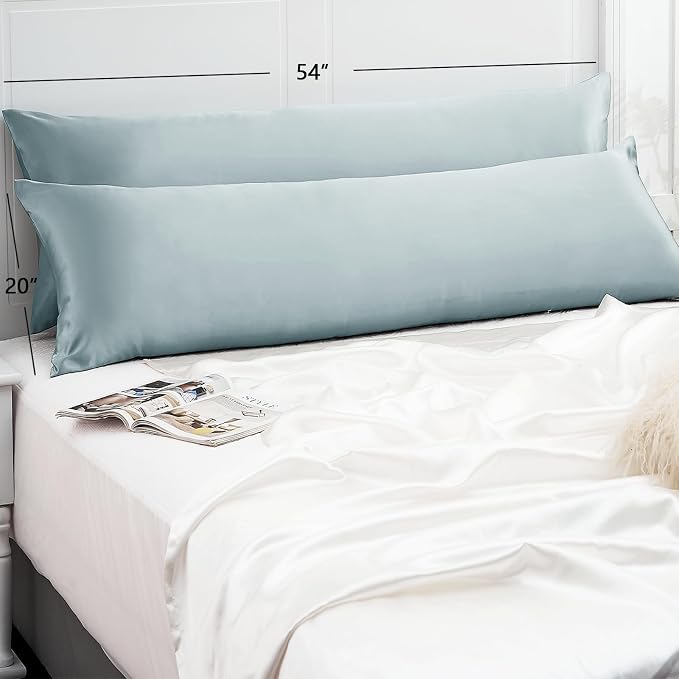 Satin Body Pillow Pillowcase 1pc, Silky Body Pillow Cover Similar to Silk - Image 4