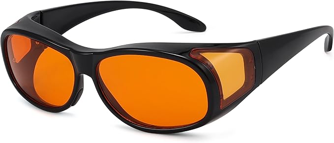 Eyekepper 100% Blue Light Reduction, Fitover Anti-Blue Blocking Computer Glasses by Eyekepper